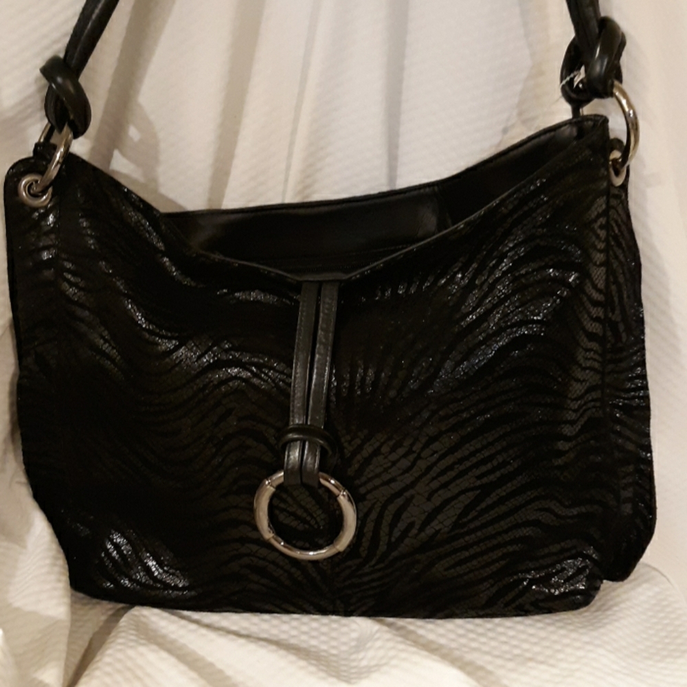 Pertti Palmroth black hobo bag medium beautiful